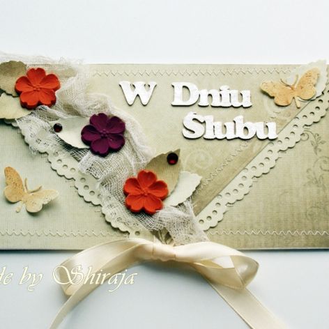 Kopertówka z okazji ślubu-  'intensywnie'