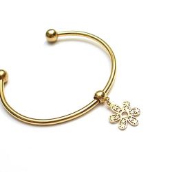 Alloys Collection /Flower gold/ bransoletka
