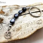 Breloczek damski z kamieni kocham zwierzęta - 