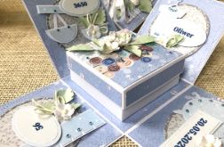 219,Exploding box z metryczką na narodziny dziecka