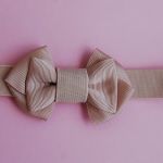 Opaska niemowlęca "Na beżowo" - 