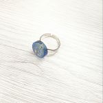 Pierścionek lapis lazuli - Czysty lapis