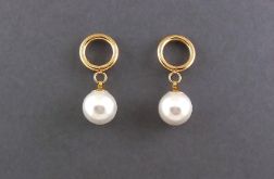 Kolczyki bombki perłowe