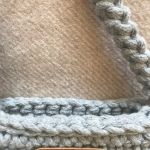 Mała torebka na ramię, etui na telefon,listonoszka j.szara.  - 