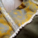 Huge Bag zielono-żółta w kwiaty - 