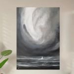 Morze-obraz akrylowy formatu -100/70 cm  - 