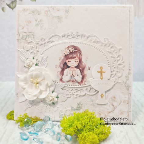 Komunijna Pamiątka - "Dziewczynka !"