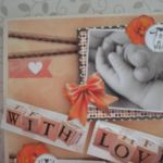 Kartka dla dziecka - Z miłością - część kartki
