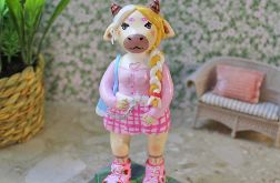 Pink girl Krowa
