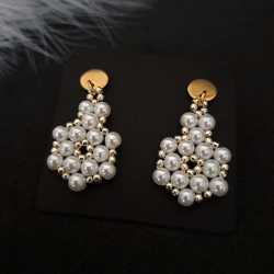 Delikatne Perłowe Kolczyki Ślubne