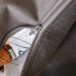 Szary plecak z klapą - 