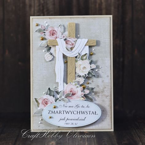 Zmartwychwstał! - kartka wielkanocna I