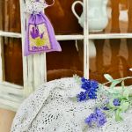 Wisząca witryna shabby chic, styl prowansalski, oszklona - 