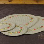 Podkładki na stół "Letnie inspiracje" - Zbliżenie kompletu