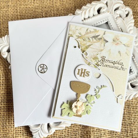 194, Kartka na komunię do koperty