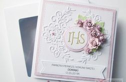 Kartka PAMIĄTKA I KOMUNII z hostią #7