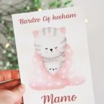 Kartka na Dzień Matki Bardzo Cię kocham, Mamo - 