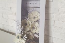 Kartka na ślub w pudełku