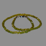 Naszyjnik z naturalnych Peridotów  - Naszyjnik z wysokiej jakości peridotów