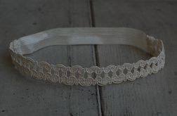 Opaska niemowlęca - Diadem ecri