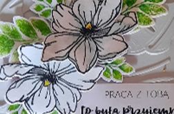 Kartka - na podziękowanie / pożegnanie w pracy