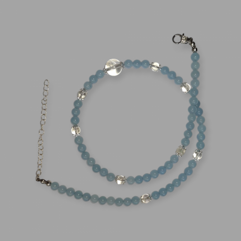 Naszyjnik z Chaledonu "Wishuddha"