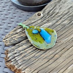 Wisior ceramiczny - Mechowy Szept