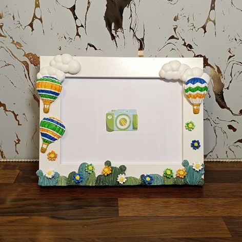 Ramka na zdjęcia Kaktusy i Balony Zielone