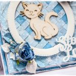 Kartka z kotkiem vol.4 - Kartka z kotkiem, urodziny, imieniny, dla dziecka