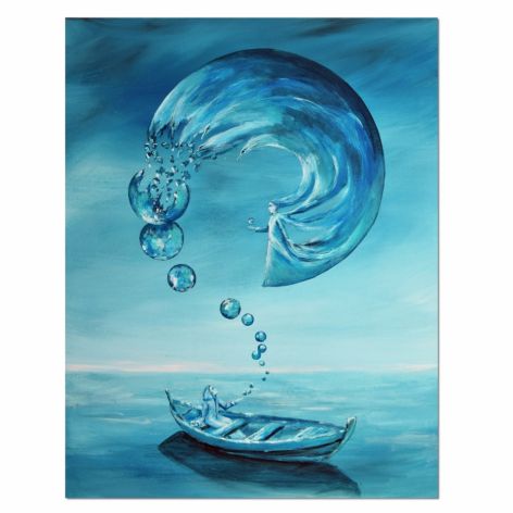 Transfiguracja, oryginalny obraz, surrealizm, realizm magiczny