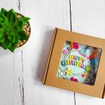 Wieloelementowa, kolorowa kartka urodzinowa  - happy birthday 4