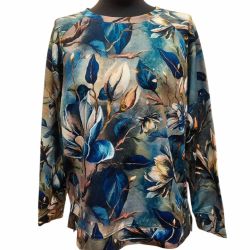Bluzka damska kwiaty akwarela