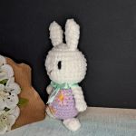 Zajączek Wielkanocny pluszowy na szydełku Amigurumi Easter bunny crocheted - Amigurumi