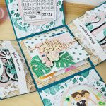 Tropikalny box slubny - boho