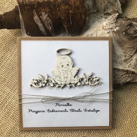 110- Pamiątka Chrztu Świętego dla chłopca
