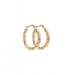 KOLCZYKI POZŁACANE KOŁA POZŁACANE. - 