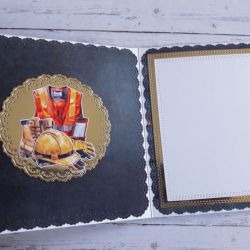 [Zamówienie specjalne] Kartka na jubileusz 20-lecia firmy, w pudełku