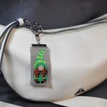 Skrzat Krasnal zielony - Brelok zawieszka do kluczy torebki - Skrzat Krasnal zielony - Brelok zawieszka do kluczy torebki