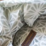 Pudroworóżowy składany plecak kurierski panterka - 