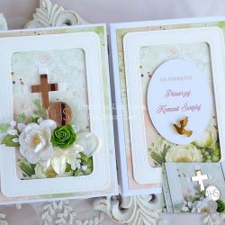 Komunijna kartka w pudełku 622