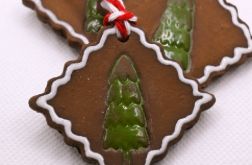 Ceramiczny pierniczek z choinką