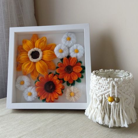 Kwiatowa kompozycja ze słonecznikiem