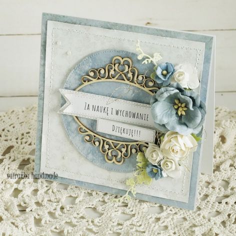Dzień Nauczyciela, kartka w pudełku, 219