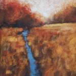 Pejzaż 67-praca formatu 24/18 cm  - 