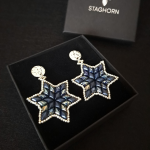 Kolczyki Gwiazdki "Midnight Star"  - biżuteria z motywem gwiazd
