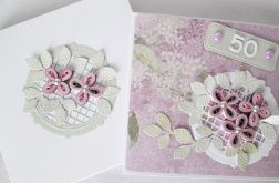 Kartka URODZINOWA z bzami