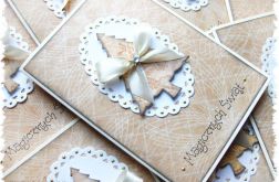 Kartka świąteczna z choinką