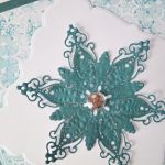 Kartka BOŻE NARODZENIE ze śnieżynką - 