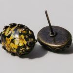 ♥ Wieczne Kwiaty YELLOW oval ♥ - 