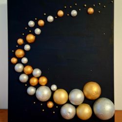 Akryl na płótnie "Kometa"